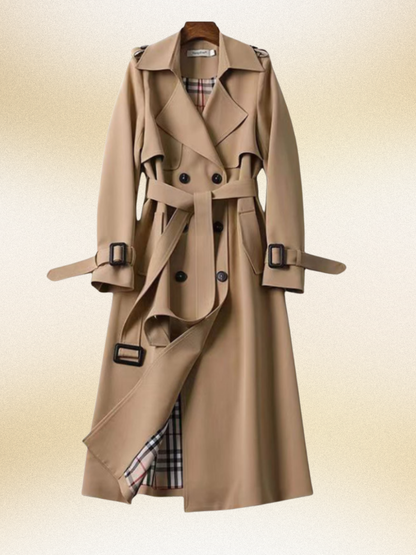 Minna™ - Lång Vintertrenchkappa