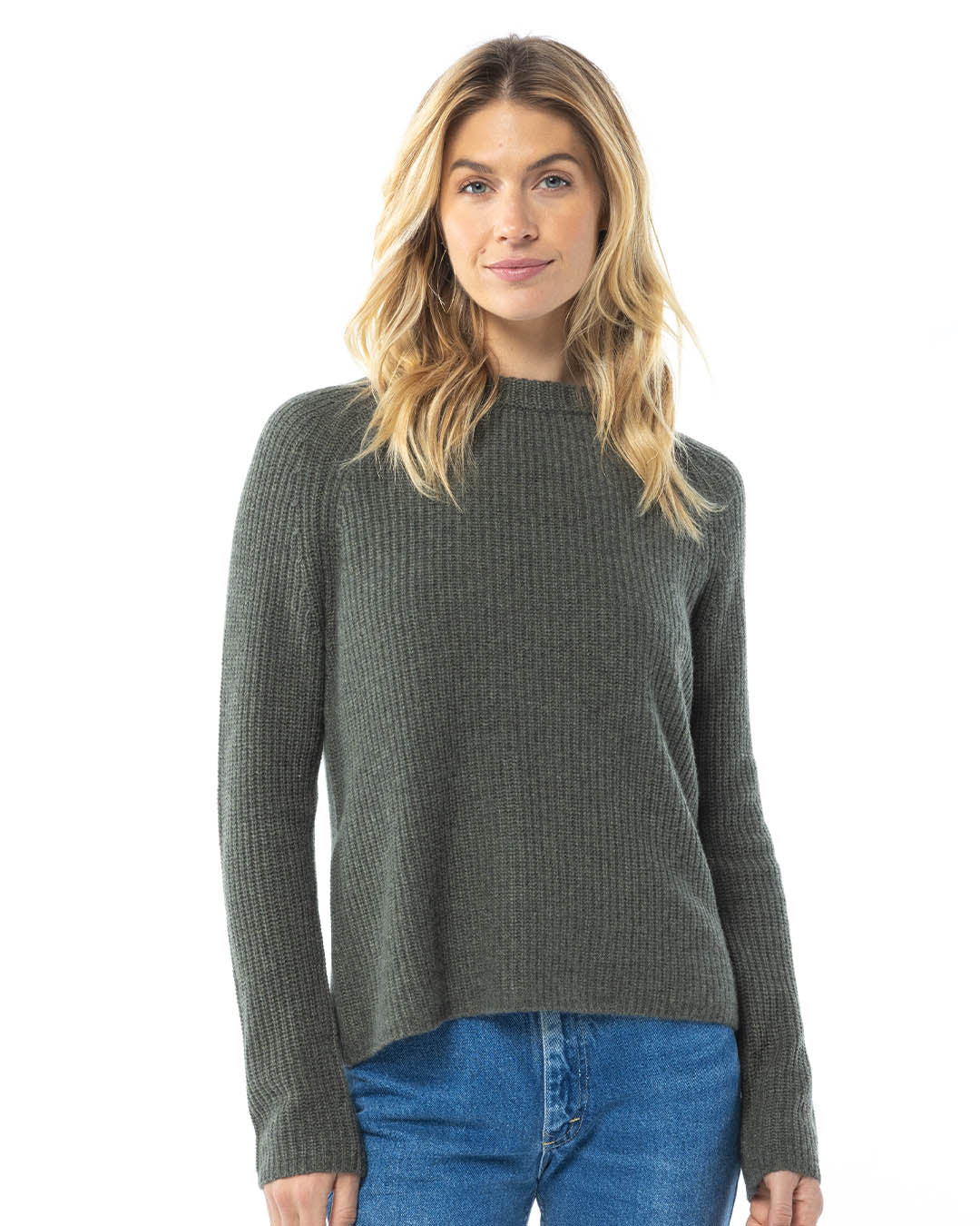 Ida™ - Kashmirtröja i Fiskarstil