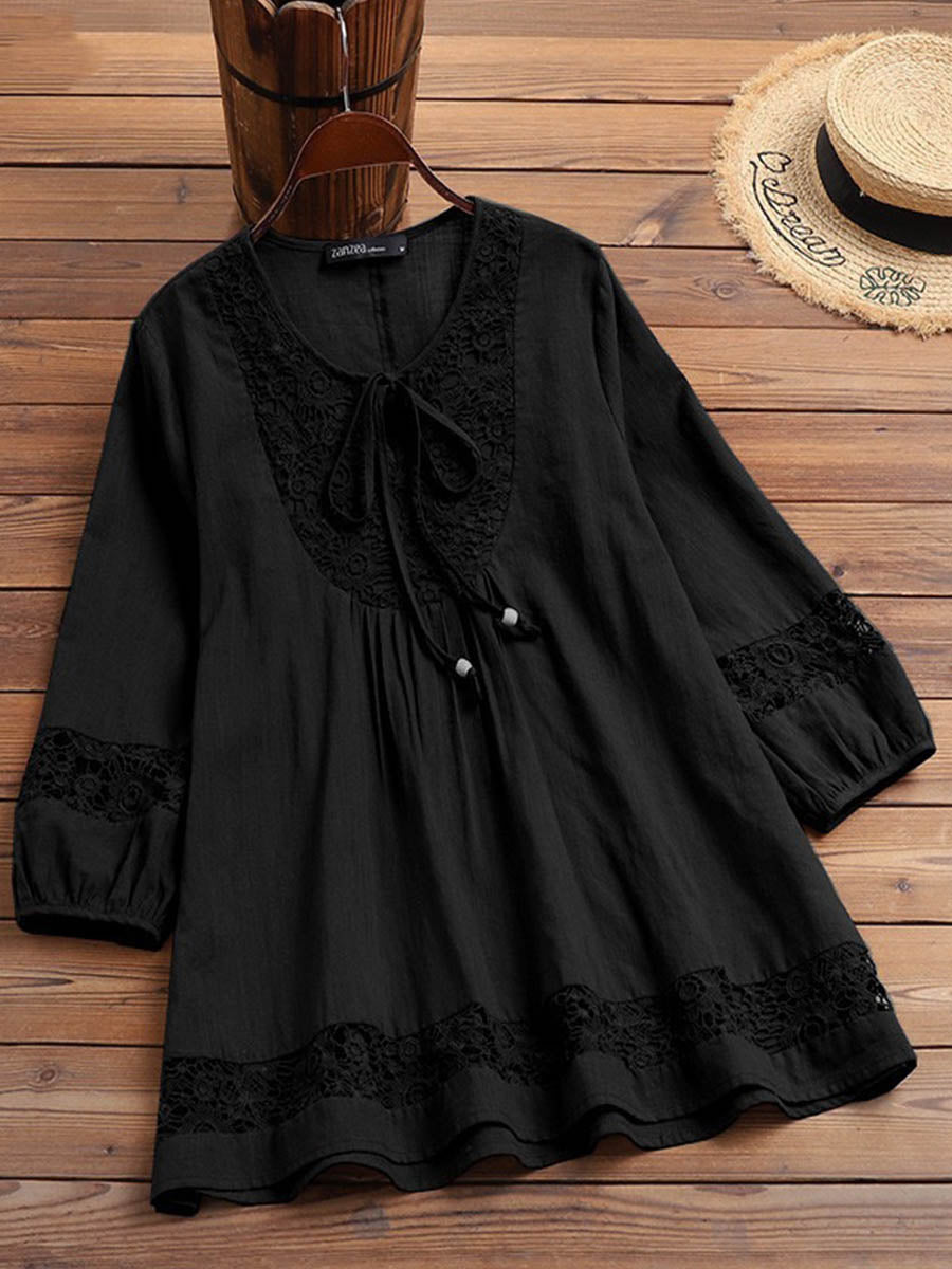 Doretta™ – Bohemisk Spetsblus