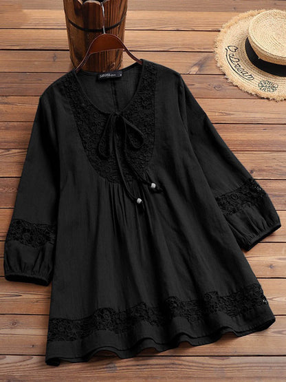 Doretta™ – Bohemisk Spetsblus