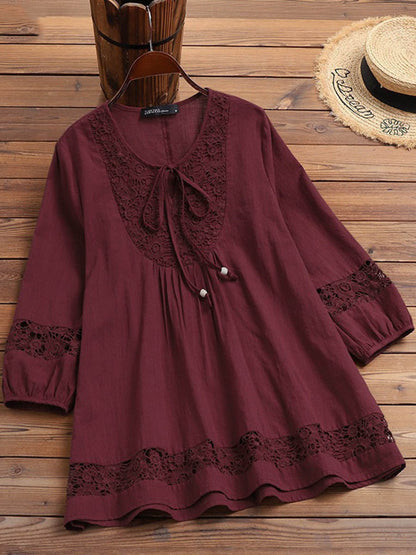 Doretta™ – Bohemisk Spetsblus