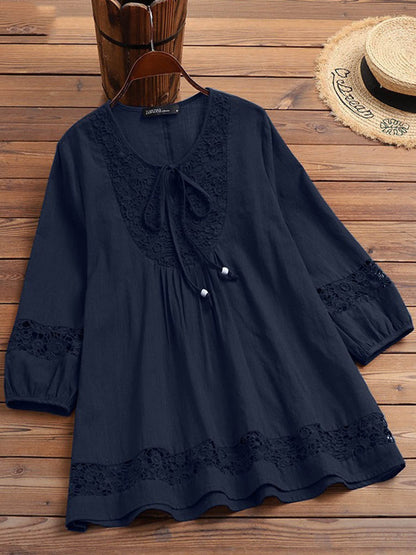 Doretta™ – Bohemisk Spetsblus