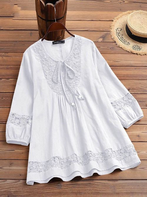 Doretta™ – Bohemisk Spetsblus