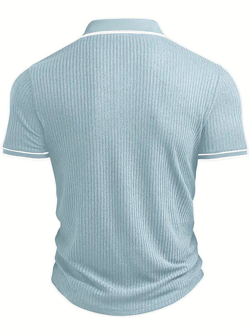 Mark™ – Skräddarsydd stickad pikétröja