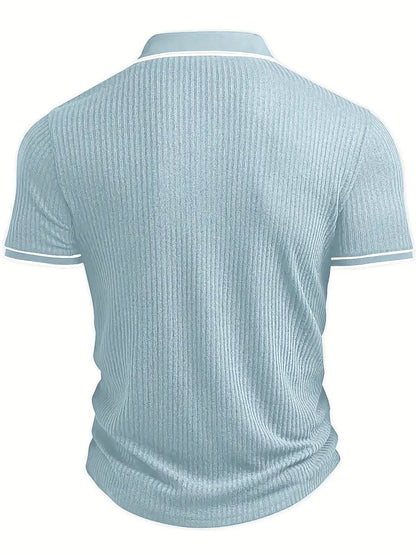 Mark™ – Skräddarsydd stickad pikétröja