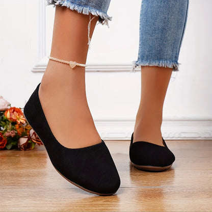 Sigrid™ – Enkla Skor med Mjuk Sula för Dam