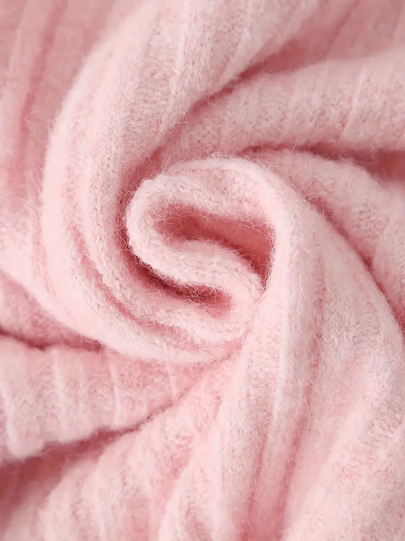 Mjukstickad Lykthals Tröja | Tillsammans mot Bröstcancer