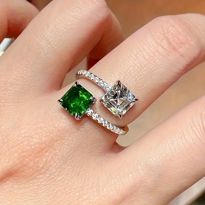 Fyrkantig Kub Ring | Tillsammans Mot Diabetes