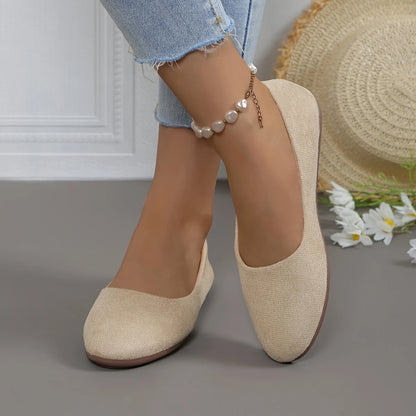 Sigrid™ – Enkla Skor med Mjuk Sula för Dam