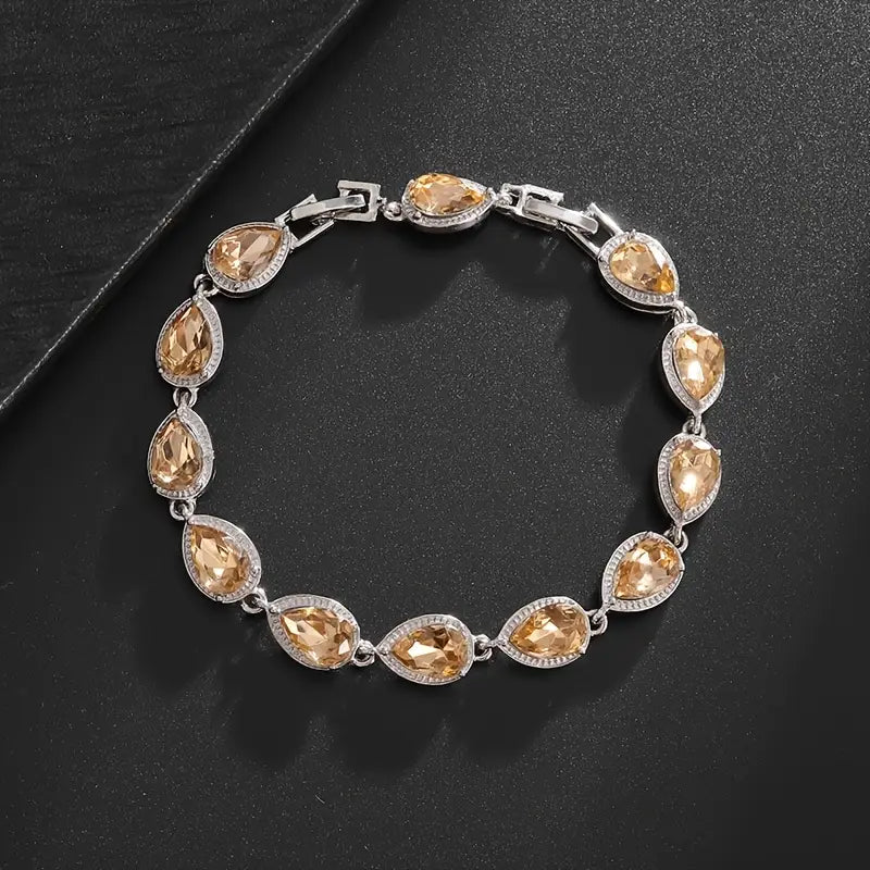 Ovala Kedjearmband | Tillsammans mot Bröstcancer