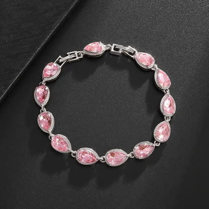 Ovala Kedjearmband | Tillsammans mot Bröstcancer