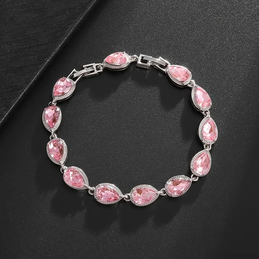 Ovala Kedjearmband | Tillsammans mot Bröstcancer