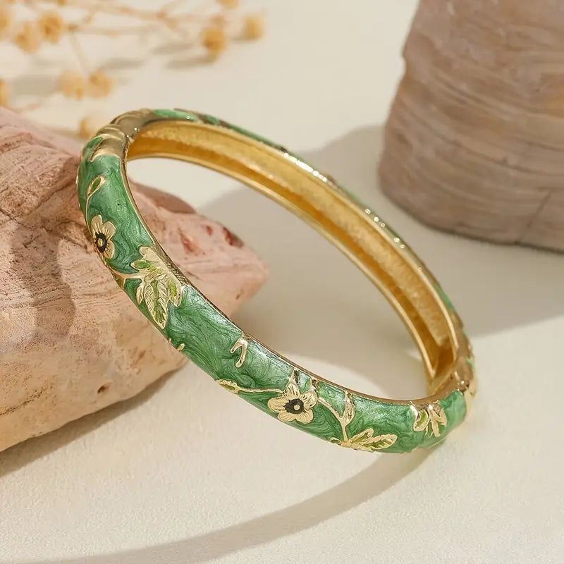 Pläterat Öppet Armband | Tillsammans mot Bröstcancer