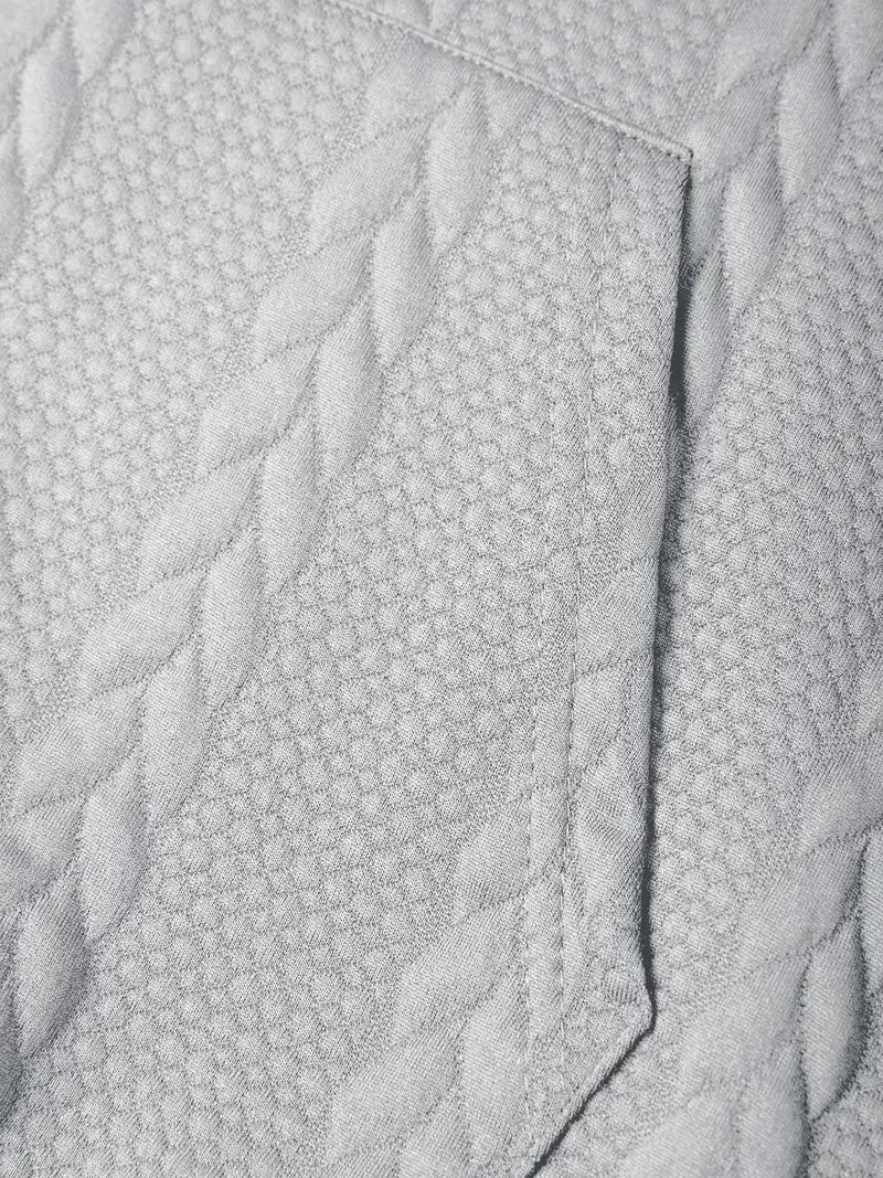 Justus™ - Långärmad Stickad Hoodie