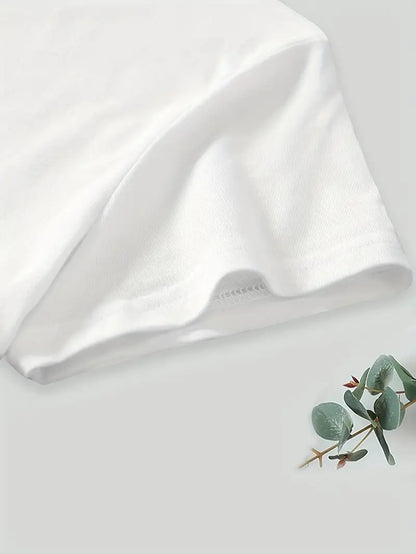 Tanja™ - Blommig T-shirt med Kort Ärm för Dam