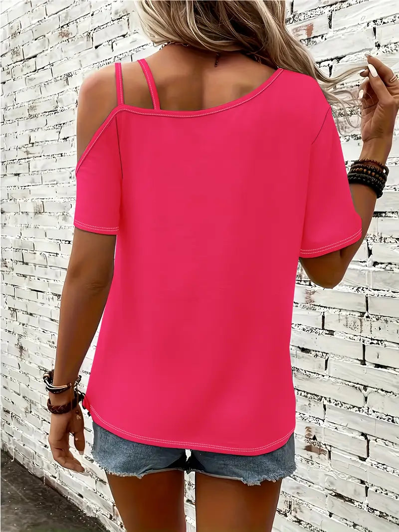 Hjärtmönstrad T-Shirt | Tillsammans Mot Diabetes