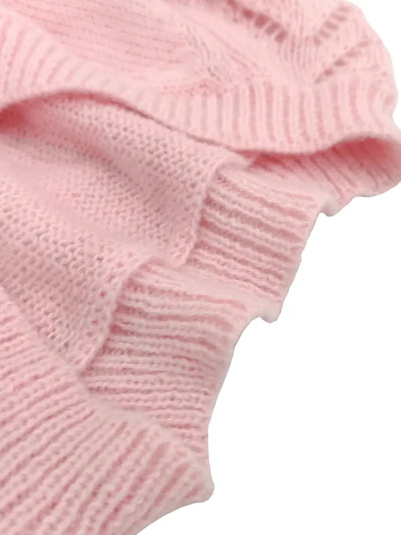 Överdimensionerad V-ringad Tröja | Tillsammans mot Bröstcancer