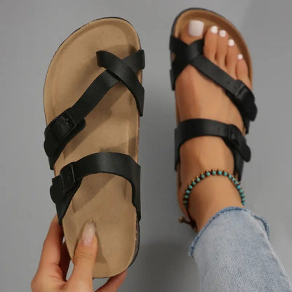 Joren - Snygga sandaler med remmar