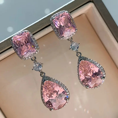 Eleganta Hängande Örhängen | Tillsammans mot Bröstcancer