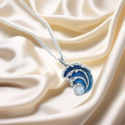 Ocean Vågor Halsband | Tillsammans mot Diabetes