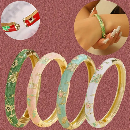 Pläterat Öppet Armband | Tillsammans mot Bröstcancer