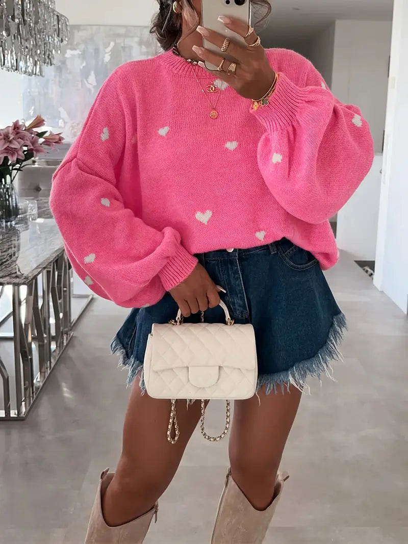 Hjärt Rosa Tröja | Tillsammans mot Bröstcancer