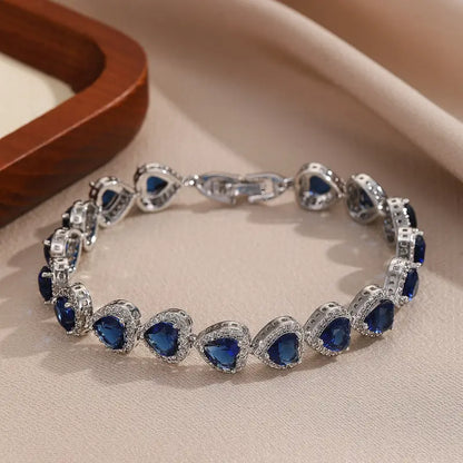 Lyxigt Hjärta Armband | Tillsammans mot bröstcancer