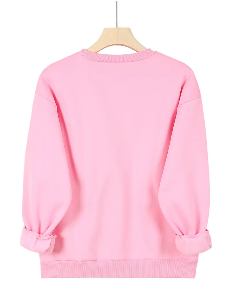 Hjärtkristall Sweatshirt | Tillsammans mot Bröstcancer