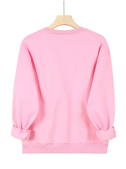 Hjärtkristall Sweatshirt | Tillsammans mot Bröstcancer