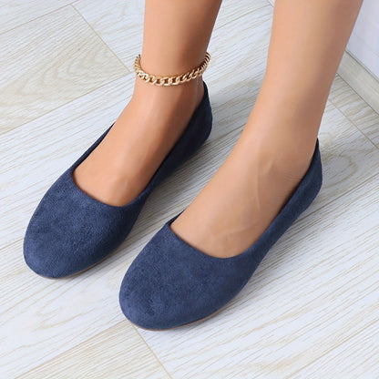 Sigrid™ – Enkla Skor med Mjuk Sula för Dam