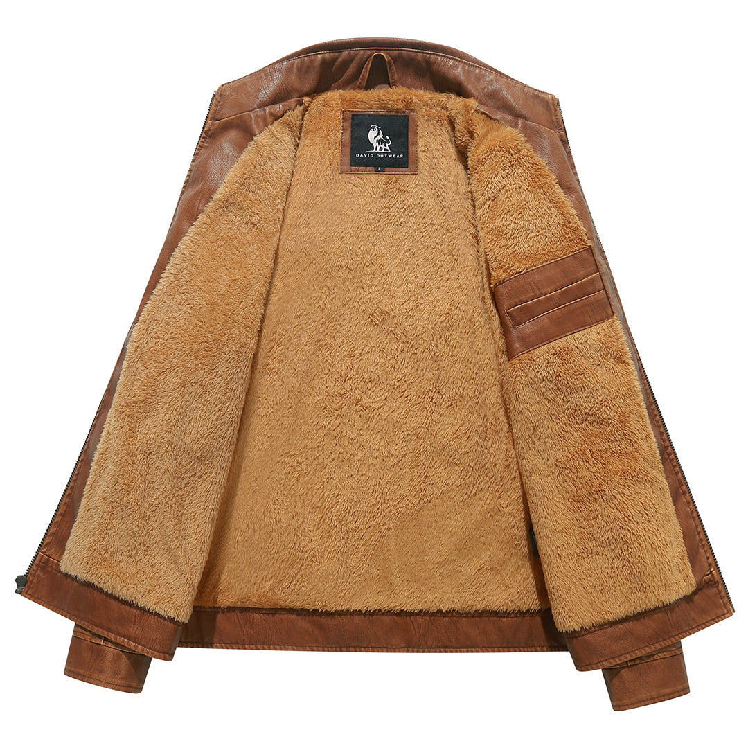 Arlo™ - Mjuk Zip Bikerjacka