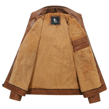 Arlo™ - Mjuk Zip Bikerjacka