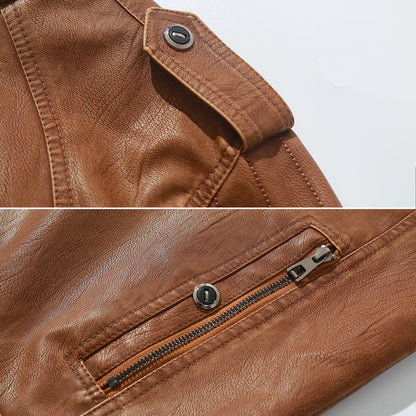 Arlo™ - Mjuk Zip Bikerjacka