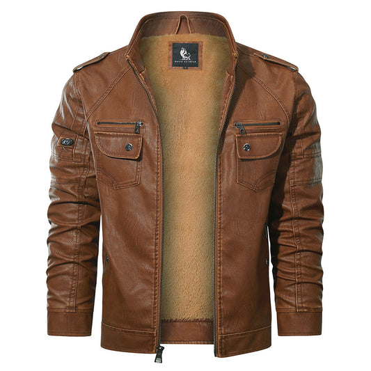 Arlo™ - Mjuk Zip Bikerjacka