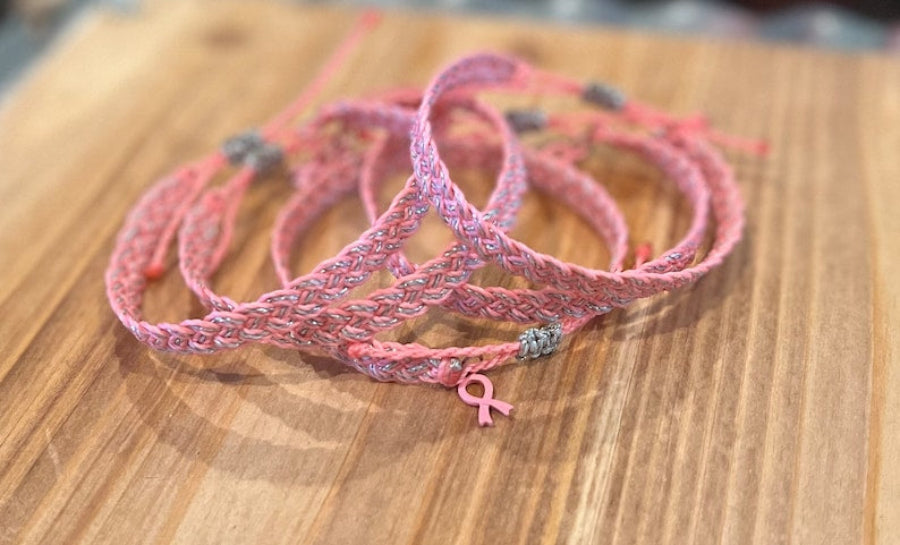 Kärleksknut Armband | Tillsammans mot Bröstcancer