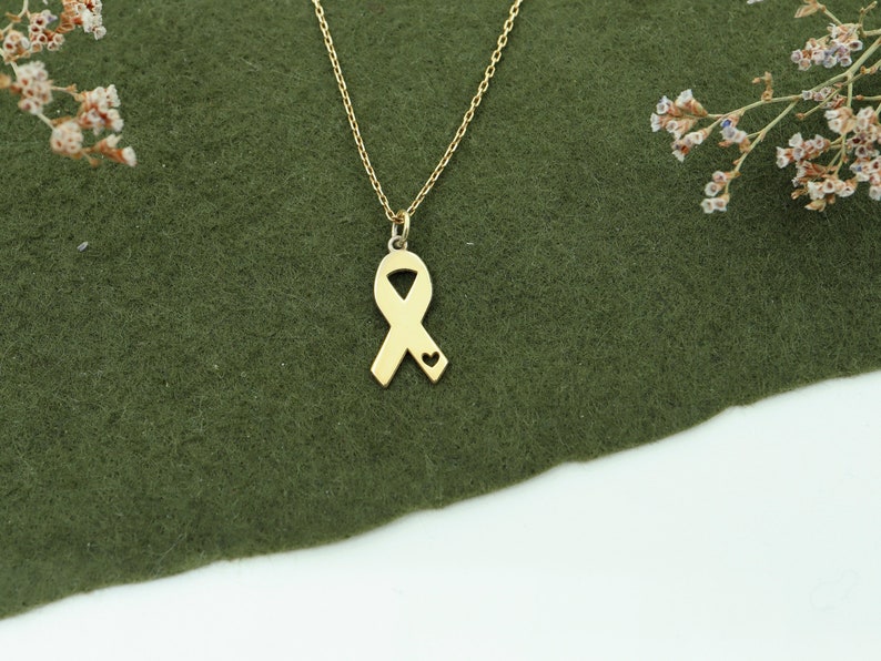 Hjärt band Halsband | Tillsammans mot Bröstcancer