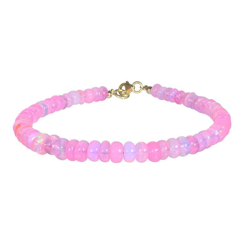 Rosa Opalarmband | Tillsammans mot Bröstcancer
