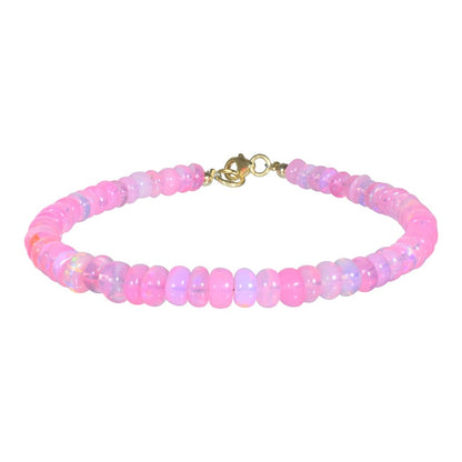 Rosa Opalarmband | Tillsammans mot Bröstcancer