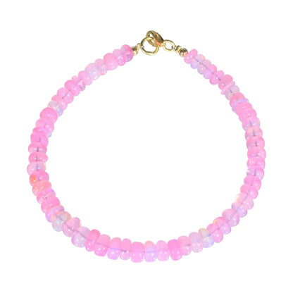 Rosa Opalarmband | Tillsammans mot Bröstcancer