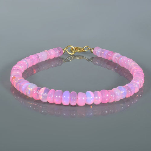 Rosa Opalarmband | Tillsammans mot Bröstcancer