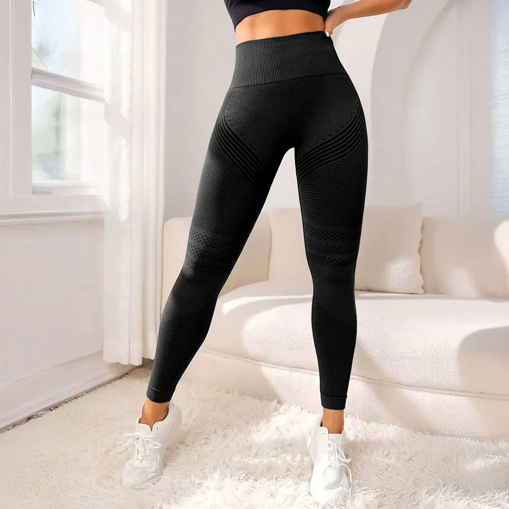 Aila™ – 3D Svarta Leggings